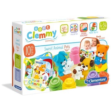 Clementoni Clemmy baby Domácí zvířata - Hračka pro nejmenší
