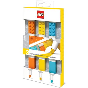 

LEGO Zvýrazňovače 3 ks