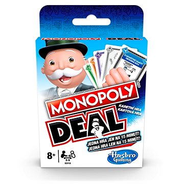 Monopoly Deal CZ, SK - Karetní hra