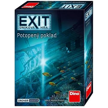 Dino Úniková hra: potopený poklad párty hra