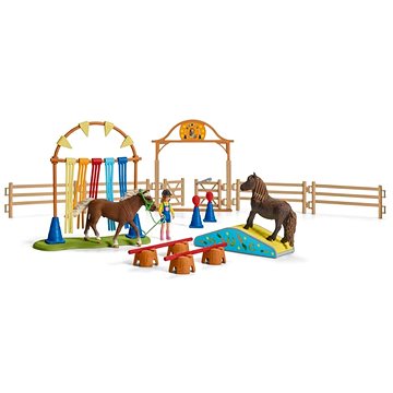 

Schleich Trénink v agility pro poníky 42481