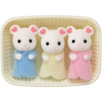 

Sylvanian Families Baby Marshmallow myšky trojčata