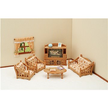 

Sylvanian Families set - obývací pokoj