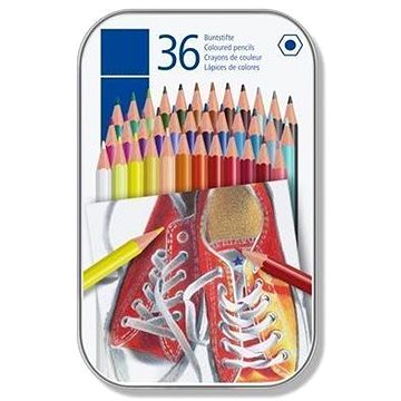 

STAEDTLER v plechové krabičce 36 barev