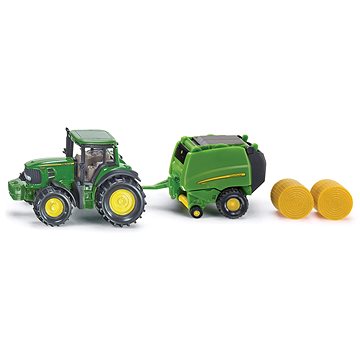 

Siku Blister – John Deere s balíkovačkou