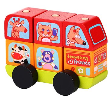 

Cubika 13197 Minibus šťastná zvířátka