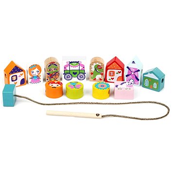 

Cubika 14309 Navlékací pohádka - navlékací set