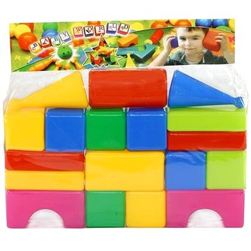 

Teddies Stavebnice kostky velké 18 ks