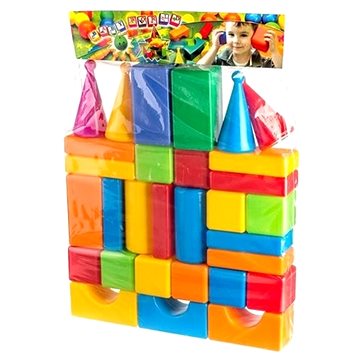 

Teddies Stavebnice kostky velké 30 ks