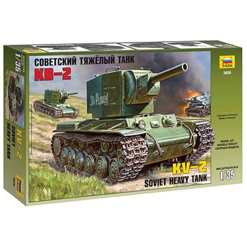 

Model Kit tank 3608 - Soviet heavy tank KV-2