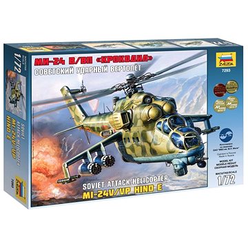

Model Kit vrtulník 7293 - MIL MI-24V/VP Hind E