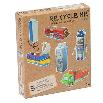 

Set Re-cycle me pro kluky – karton od mléka