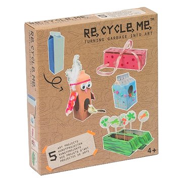 

Set Re-cycle me pro holky – karton od mléka