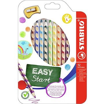 

STABILO EASYcolors L pouzdro s ořezávátkem 12 barev