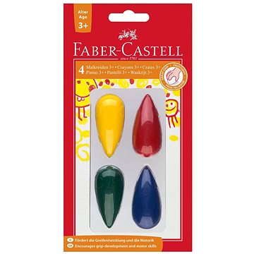 

FABER-CASTELL plastové, do dlaně, 4 barvy