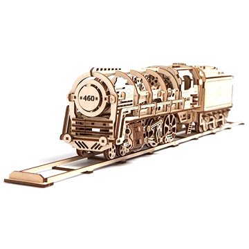 

Ugears 3D Mechanická parní lokomotiva s tendrem