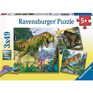 Ravensburger 93588 Dinosauři a čas  - Puzzle