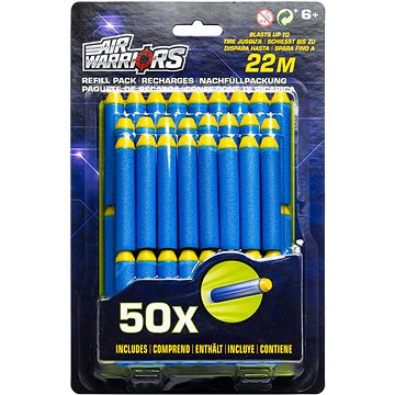 

BuzzBee 50 náhradních nábojů Long Distance Dart