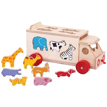 

Bigjigs Toys Auto se zvířátky