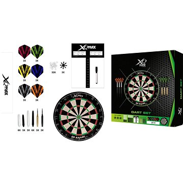 

XQ MAX Kompletní Starter Set - šipky + terč + příslušenství