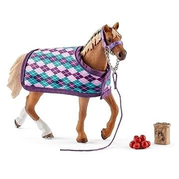 

Schleich Anglický plnokrevník s přikrývkou 42360