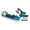 

Brio World 33534 Nákladní loď a jeřáb