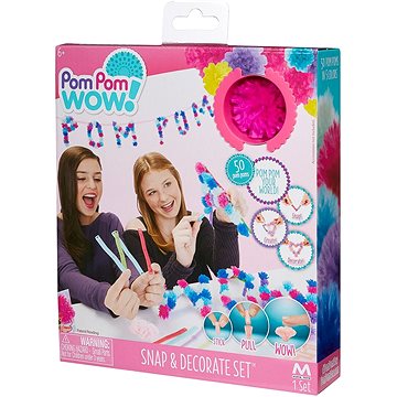 Pom Pom Wow Stick-on Pom Poms Starter mega set 120 pieces - Kit | Alza.cz