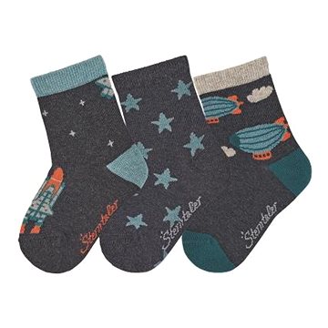 

Sterntaler zimní 3páry, chlapecké, vzducholoď, modré 8422123, 18