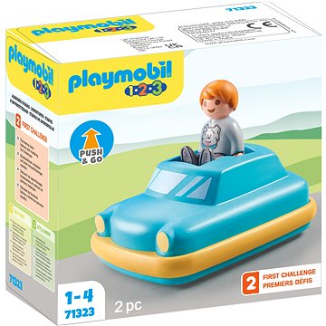 

Playmobil 71323 1.2.3: Autíčko Push & Go