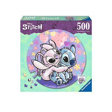 

Kruhové puzzle: Disney: Stitch 500 dílků