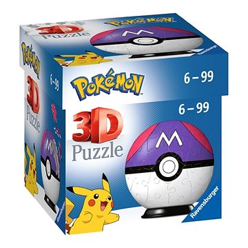 

Puzzle-Ball Pokémon: Master Ball 54 dílků