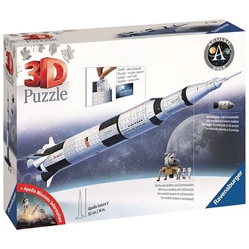 

Vesmírná raketa Saturn V 432 dílků