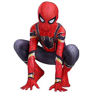 FunCo Dětský kostým Superhrdina Spiderman s maskou 134-146 XL