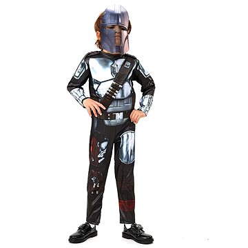 FunCo Dětský kostým Star Wars Mandalorian s maskou 98-110 S