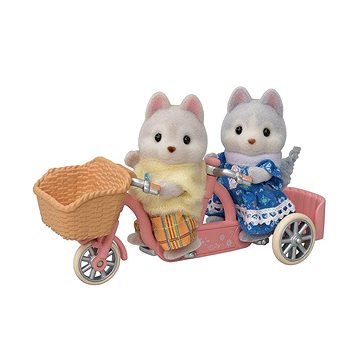 

Sylvanian Families Tandemové kolo pro Husky sourozence
