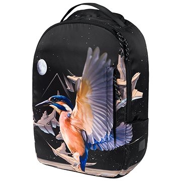 BAAGL Batoh eARTh - Kingfisher by Caer8th - Městský batoh