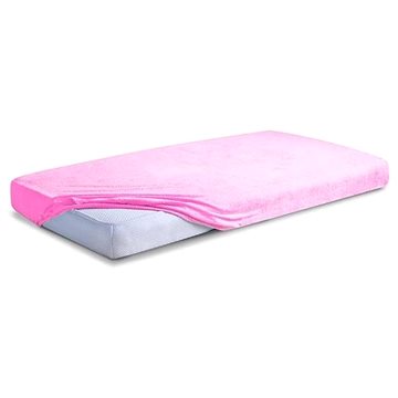 

BABYMATEX Prostěradlo froté 60x120 cm růžové