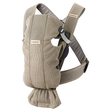 

Babybjörn nosítko Mini Grey beige 3D Mesh