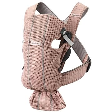 

Babybjörn nosítko Mini Dusty pink 3D Mesh