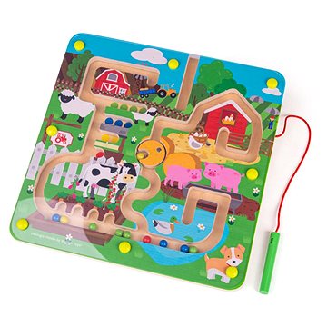 

Bigjigs Toys Magnetické bludiště Farma