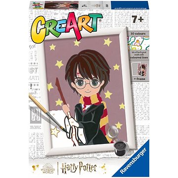 Ravensburger Kreativní a výtvarné hračky 202201 CreArt Harry Potter - Malování podle čísel