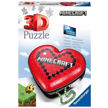 

Ravensburger 3D Puzzle 112852 Srdce Minecraft 54 dílků