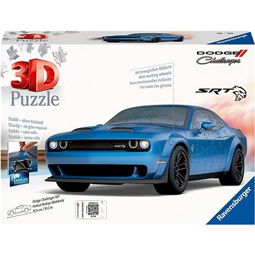 

Ravensburger 3D Puzzle 112838 Dodge Challenger SRT Hellcat Widebody 108 dílků