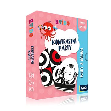 

Kvído - Kontrastní karty tvary a rodina