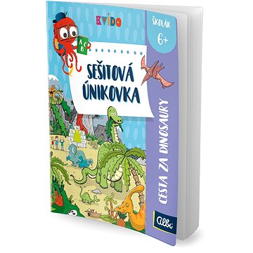 

Kvído - Sešitová únikovka - Cesta za dinosaury