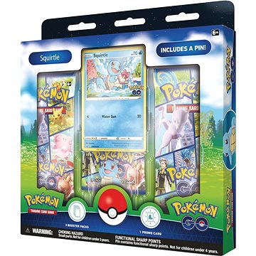 Pokémon TCG: Pokémon GO - Pin Box - Squirtle - Karetní hra