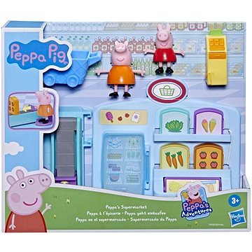 Prasátko Peppa Supermarket - Set figurek a příslušenství