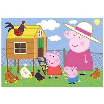 

Dino Peppa pig: Slepičky 24 puzzle nové