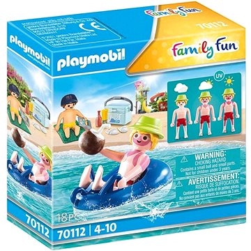 

Playmobil 70112 Dovolenkář s plovacím kruhem