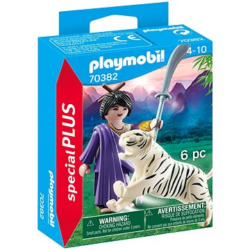 

Playmobil 70382 Asijská bojovnice s tygrem